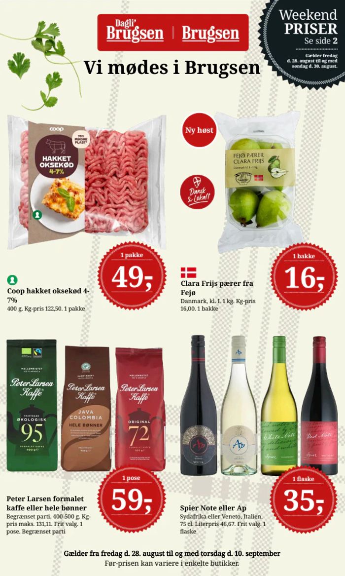 Tilbudsavis fra Brugsen