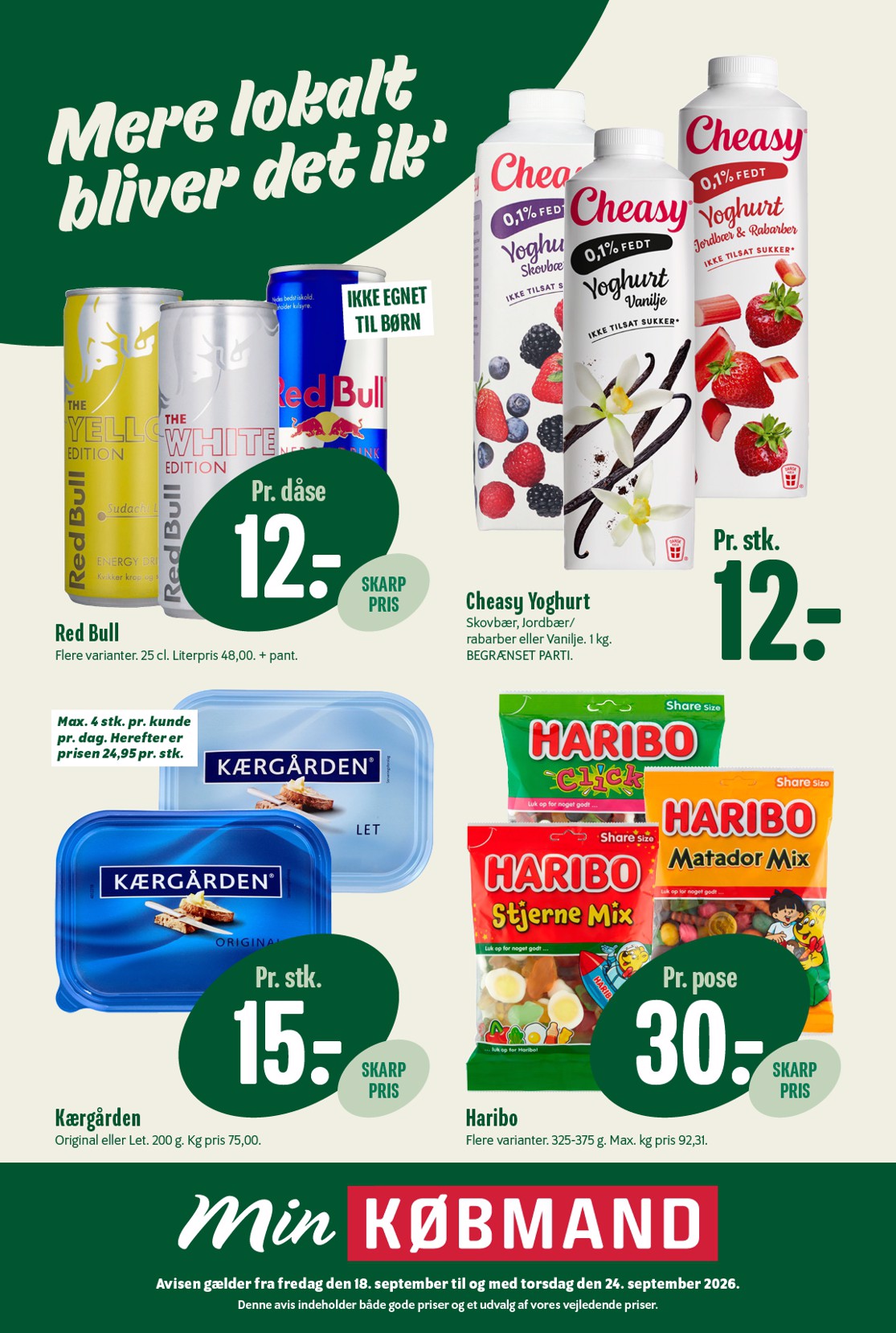 Tilbudsavis fra Min Købmand