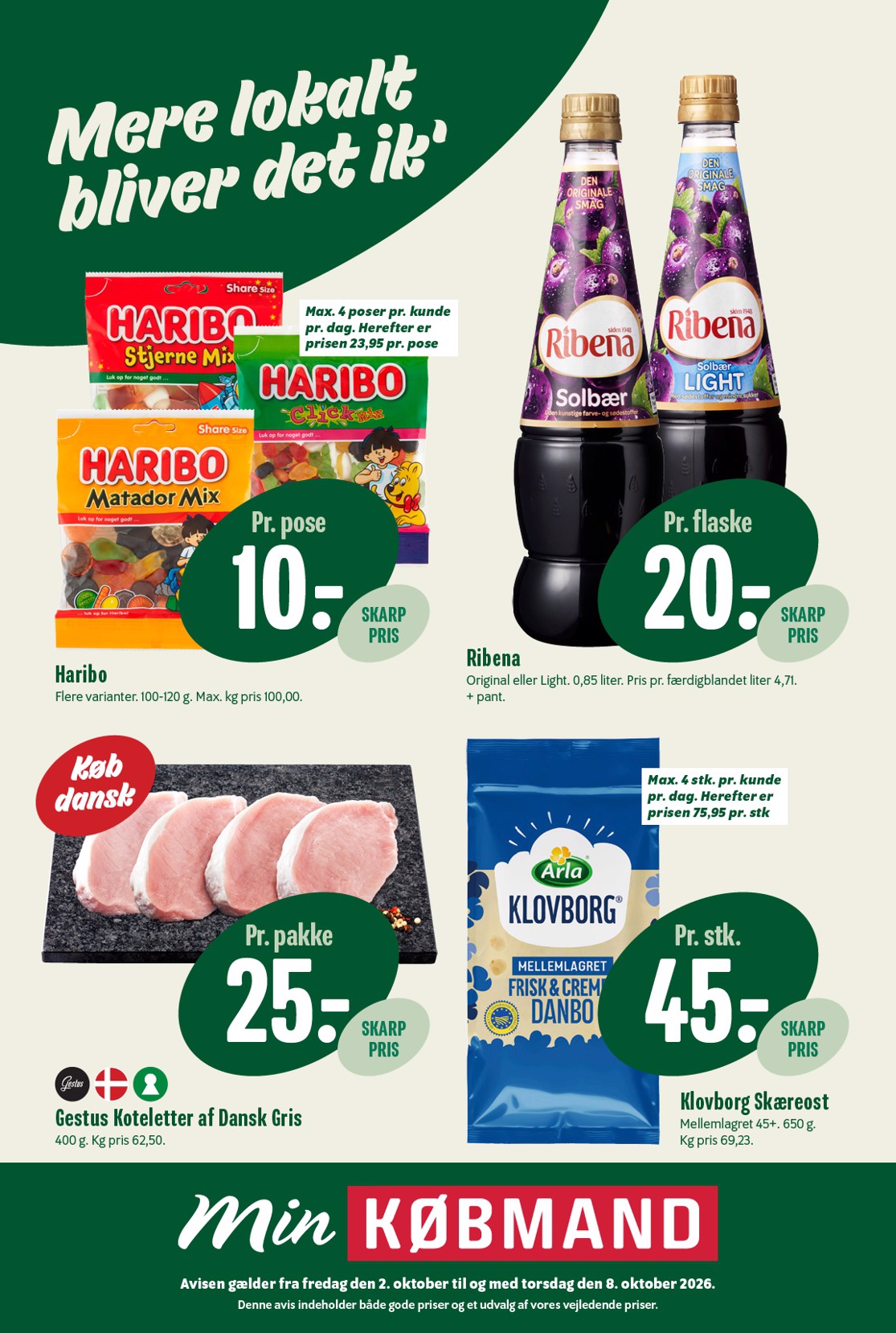 Tilbudsavis fra Min Købmand