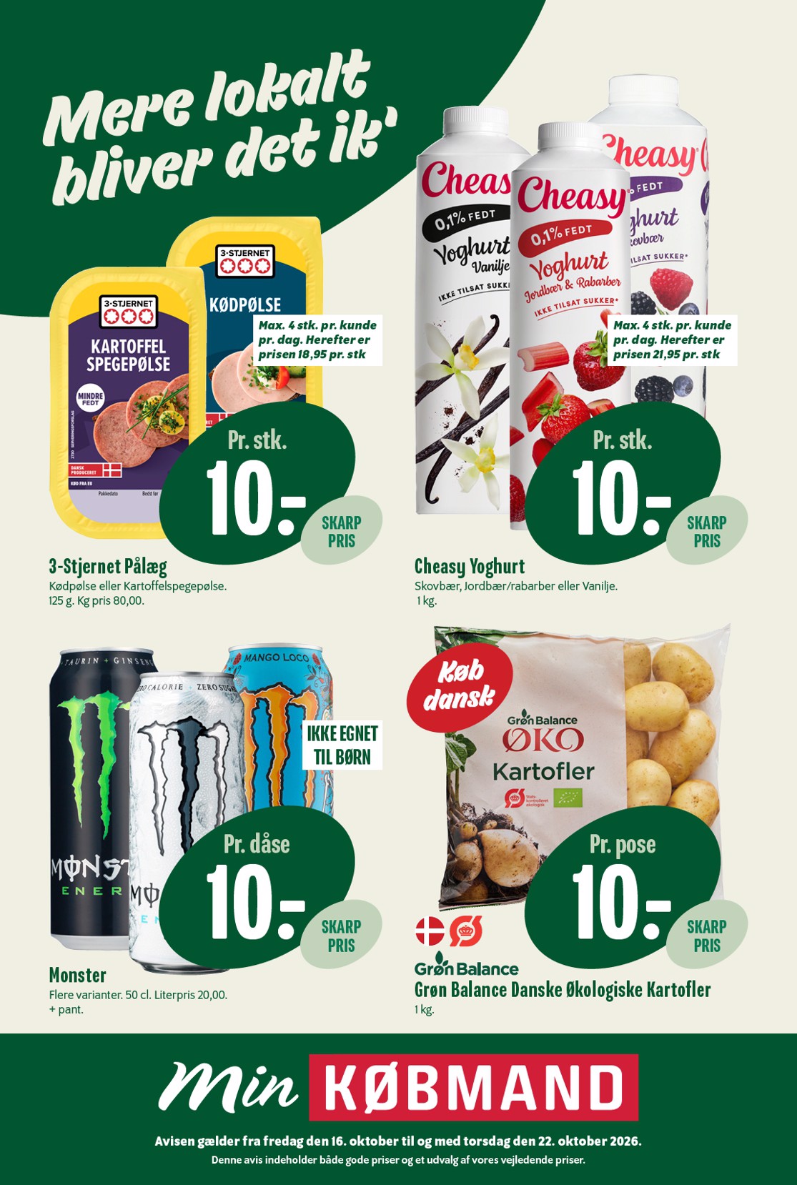 Tilbudsavis fra Min Købmand