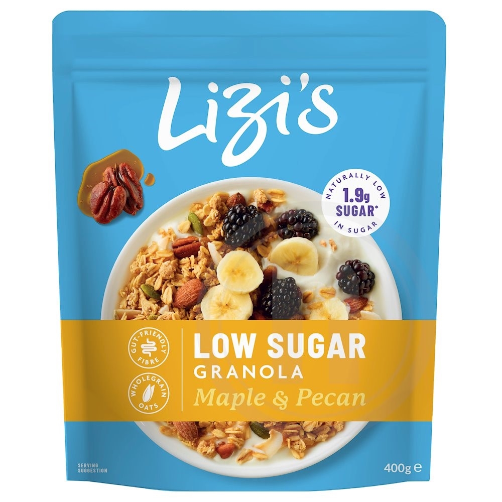 Lizi's Granola med ahornsirup og pekannødder