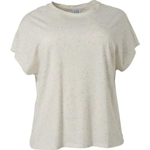 VRS Woman Jackie Basic T-shirt Str. 48 Råhvid