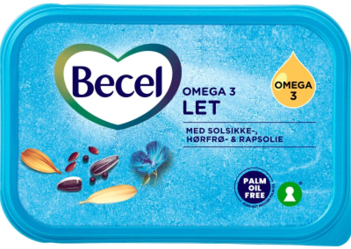 Smørbar plantefedt 38% let, Becel