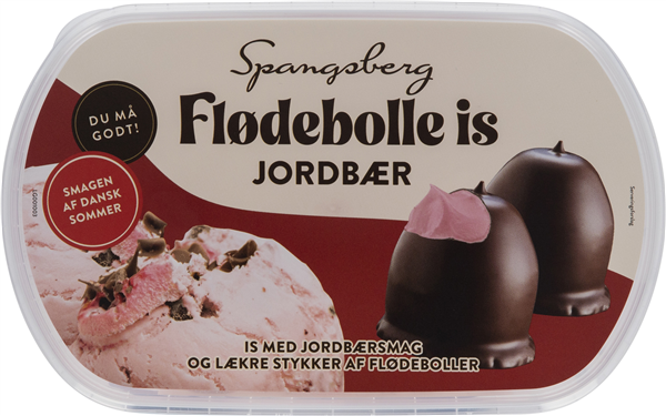 Spangsberg Jordbær Is