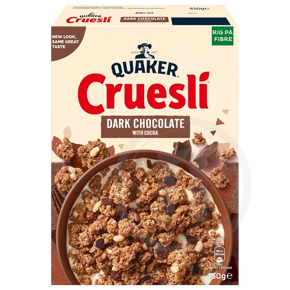 Quaker Müsli med Chokolade