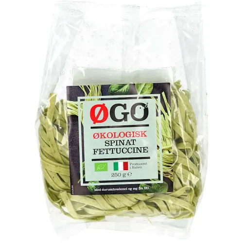 ØGO Fettuccine med spinat øko