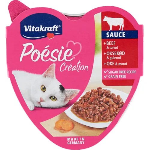 Vitakraft Vådfoder med oksekød og gulerod