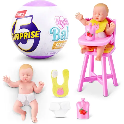 Zuru 5 Surprises babydukke