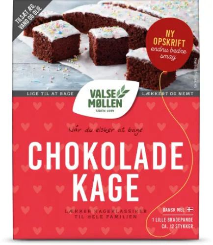 Valsemøllen Chokoladekage