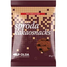 Glutenfri Kakaosnacks
