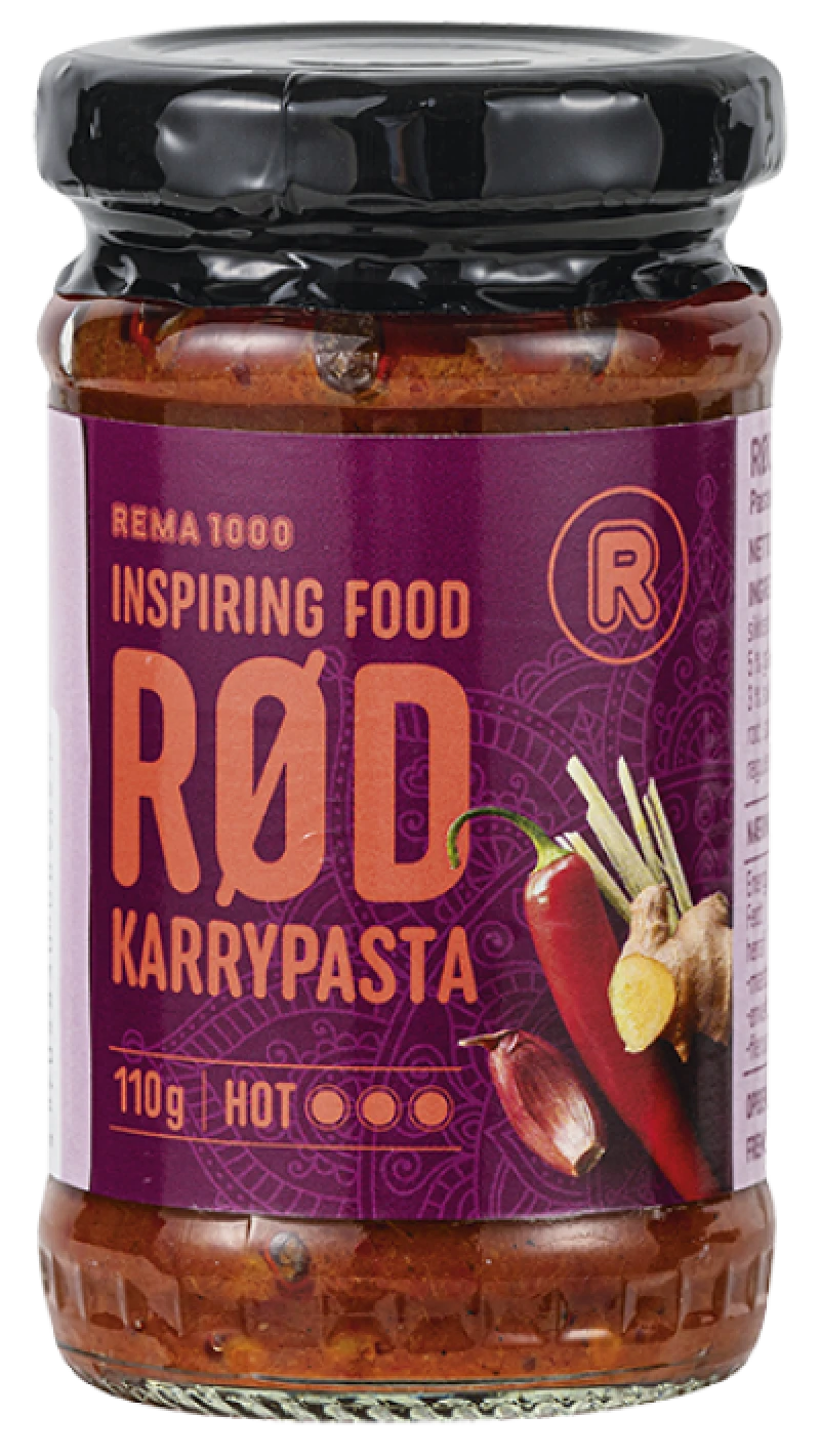 Inspiring Food Rød Karrypasta