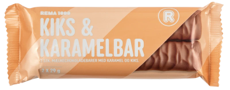 Rema 1000 Kiks & Karamelbar