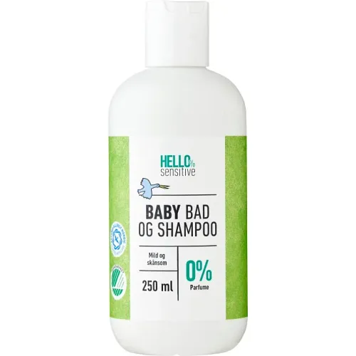Hello Sensitive Baby 2-i-1 Shampoo & Bad