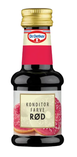 Dr. Oetker Konditorfarve rød