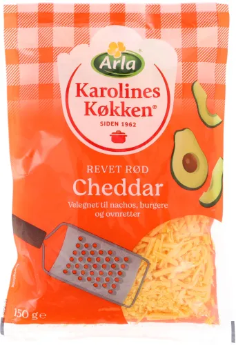 Arla Karolines Køkken Revet Cheddar 50+