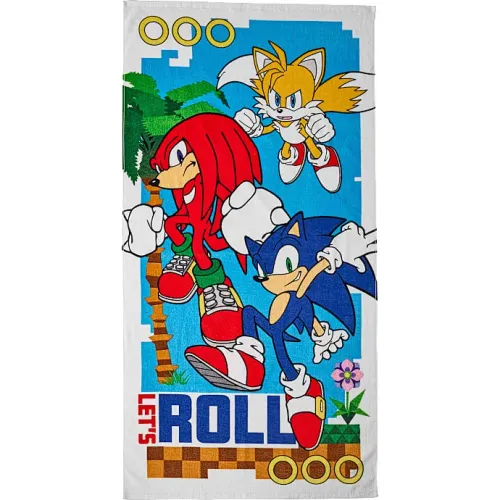 Licens Sonic Håndklæde 70x140 cm