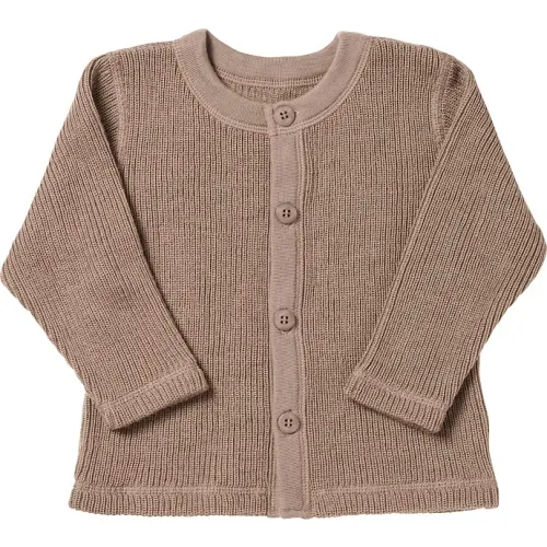 808 Baby Uld Cardigan str. 62 Beige