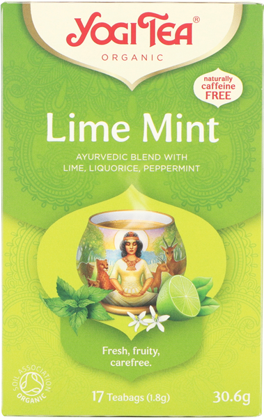 Yogi Tea Lime Mint Snø Økologisk