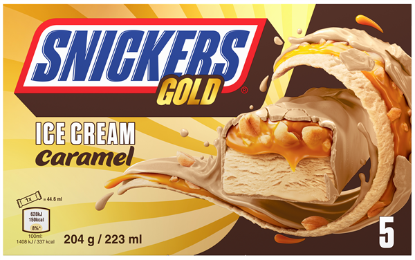 Snickers Ice Cream Gold