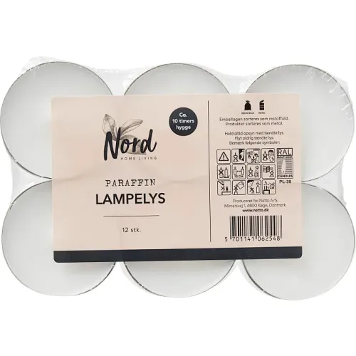 Nord Lampelys Hvid
