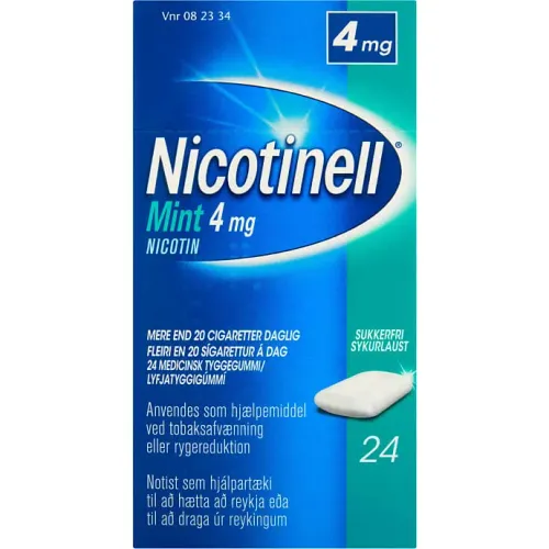 Nicotinell Nikotintyggegummi Mint sukkerfri