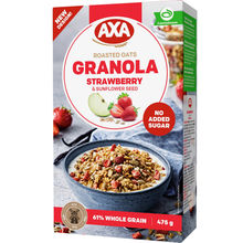 Motatos Granola Jordbær & Solsikkefrø