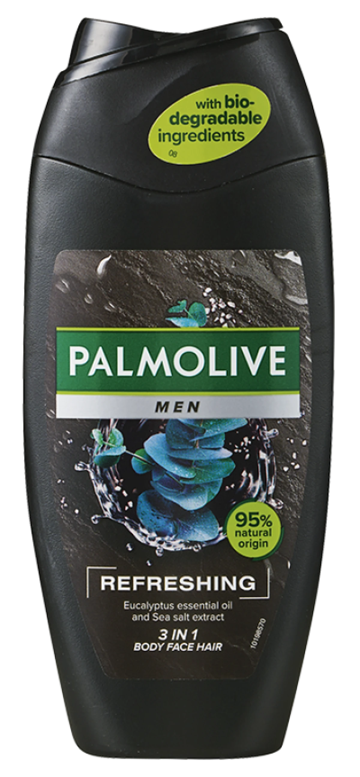 Palmolive, 3-i-1 shower gel m. eukalyptusolie og havsalt
