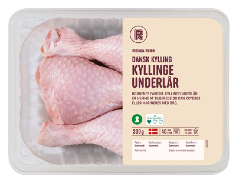 Rema 1000 Kyllingeunderlår