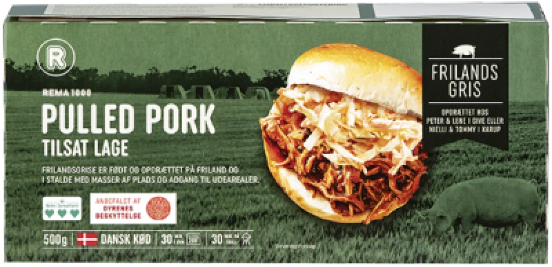 Frilandsgris Pulled Pork
