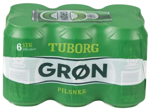 Tuborg Grøn Tuborg Pilsner 6-pak