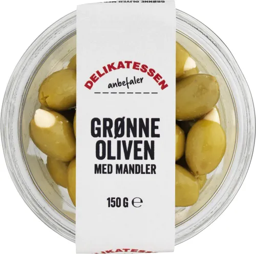 D.A Grønne oliven med mandler
