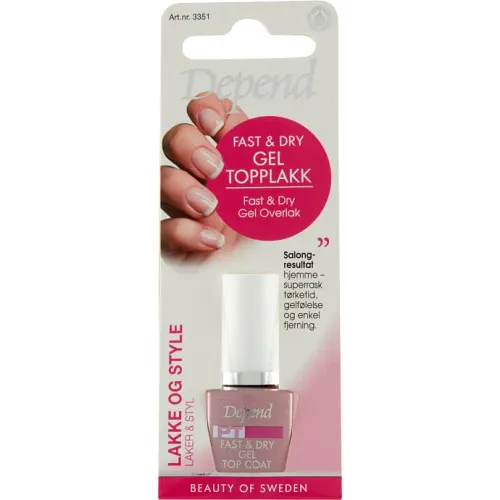 Depend Topcoat Fast & Dry Gel