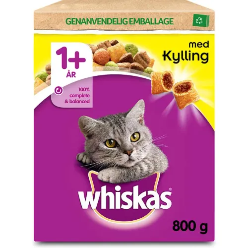 Whiskas Tørfoder Kylling