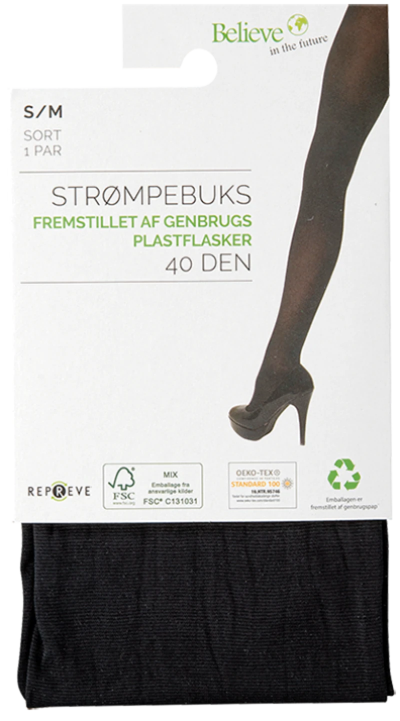 Repreve Strømpebuks S/M 40 denier
