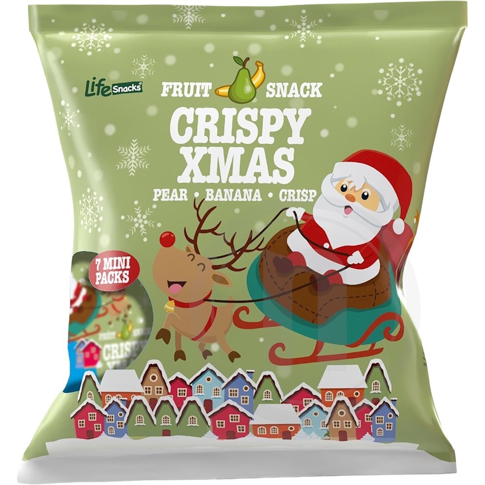 LifeSnacks Julefrugt Banan/Pære
