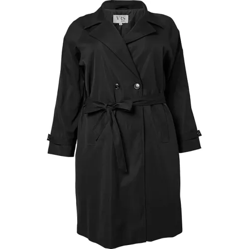 VRS Woman Jackie Trenchcoat str. 48 sort