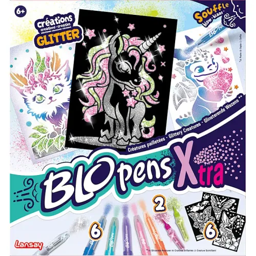 Blopens Xtra Glitter kreationer