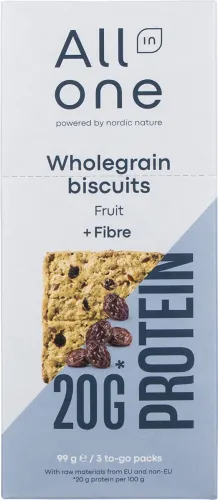 Aio Kiks Protein Fuldkornskiks m. frugt