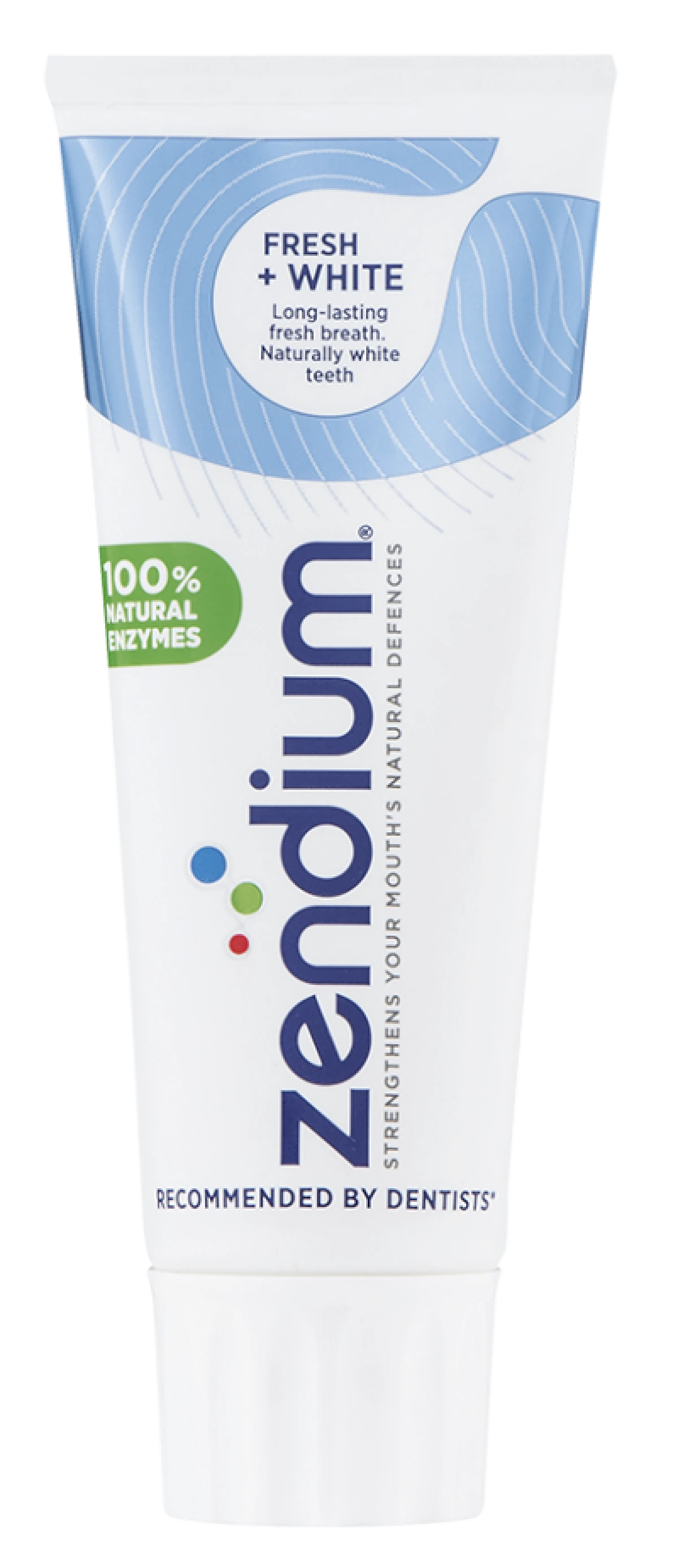 Zendium, Tandpasta m. blegningseffekt