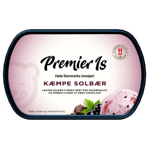 Premier Flødeis Solbær 750 ml