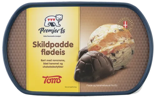 ❄️Flødeis m. Skildpaddesmag, Toms