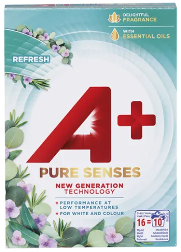 A+ Vaskepulver Hvid- og Kulørt 700 g