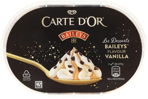 Carte d'Or Mælkeis Baileys 825 ml