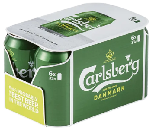 Carlsberg Pilsner 4,6% 6-pak