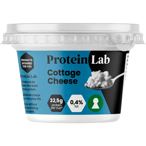 Protein Lab, Hytteost naturel 0,4% fedt