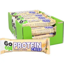 Proteinbarer Crisp, Coconut & Cookies 24-pak