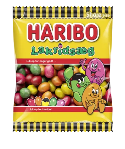 Haribo, Lakridsæg 225g