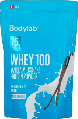 Bodylab, Proteinpulver m. vaniljesmag u. tilsat sukker