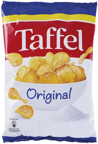 Taffel, Chips m. salt