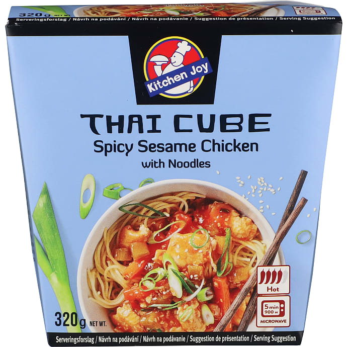 Kitchen Joy, Kylling i krydret sesamsauce m. nudler medium